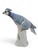 Staffordshire Hand Painted Porcelain Blue Jay Figurine Pair With Box For Sale - Image 9 of 18