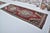 Ruby Red 1960s Oversize Turkish Low Pile Runner For Sale - Image 8 of 9