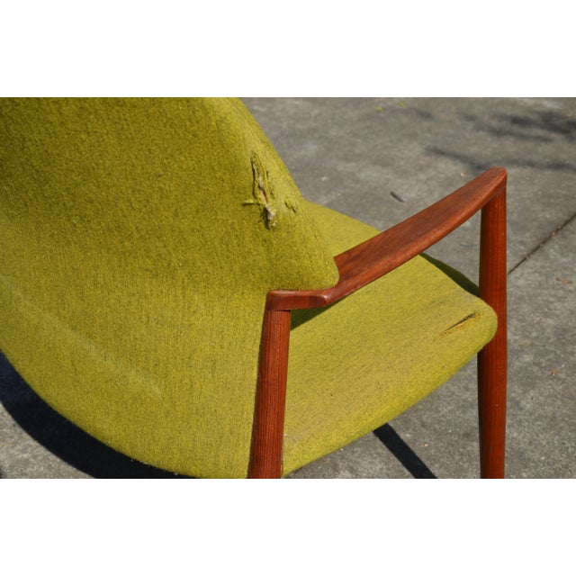Fritz Hansen Armchair by Aksel Bender Madsen & Ejner Larsen - Offered for Restoration For Sale - Image 12 of 13