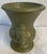 Ceramic Vintage McCoy Floraline Green Neoclassical Design Vase For Sale - Image 7 of 9