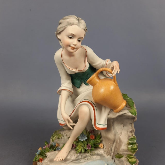 Capodimonte Biscuit Sculpture by Nico Venzo, 1970s For Sale - Image 6 of 13