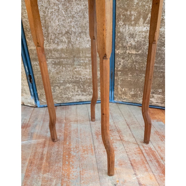 19th Century Unusual American Shaker Style Accent Table or Stand For Sale - Image 11 of 16