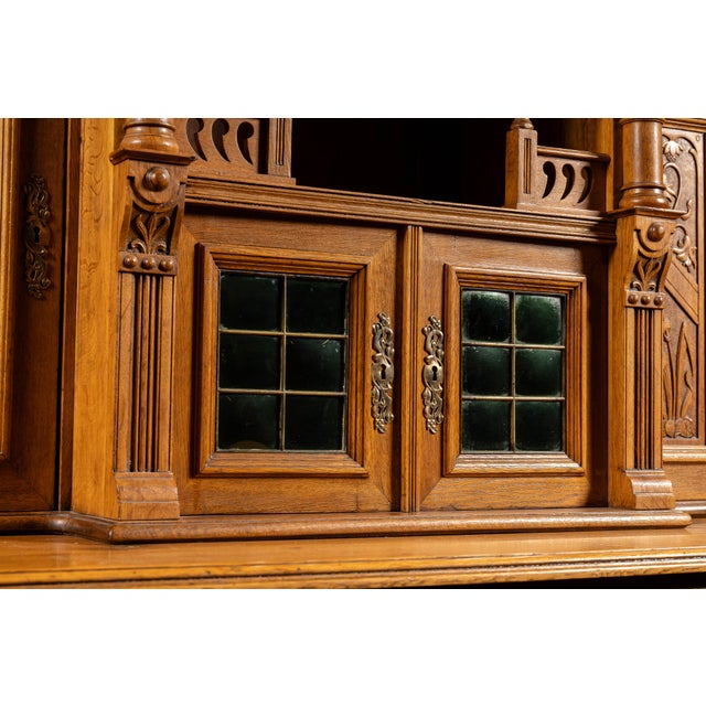 Late 19th Century German Gothic Revival Parlor Cabinet For Sale - Image 9 of 18