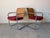 Mid-Century Modern Mid Century Modern Harvey Probber Style Chrome & Cane Cantilever Arm Chairs - A Pair For Sale - Image 3 of 18
