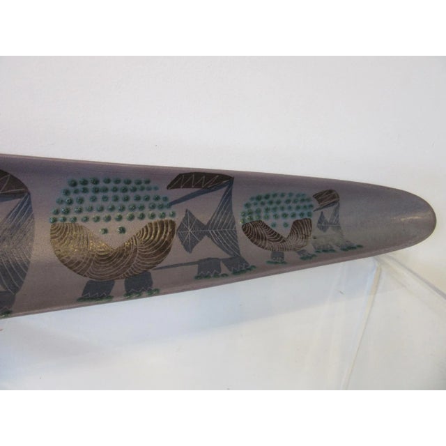 Harris G. Strong Pottery Fish Tray Serving Dish For Sale - Image 9 of 13