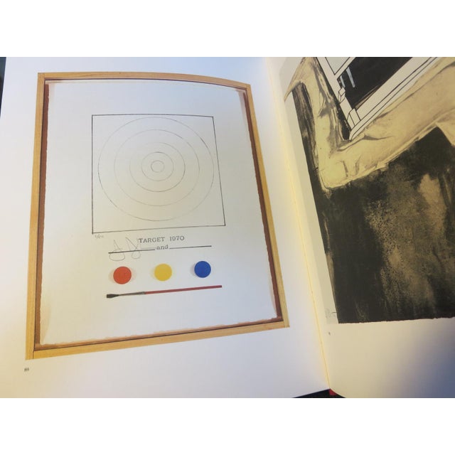 "Target 1970" After Jasper Johns Lithograph Collage With Book in Box (Ulae 89) For Sale In New York - Image 6 of 8