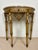 Italian Neoclassical Polychromed Console Table with Marble Top, 1940 For Sale - Image 17 of 18