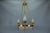 Early 20th Century French Empire Alabaster, Glass, and Bronze Six-Light Chandelier, 1890s For Sale - Image 18 of 18