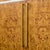Brown Contemporary Art Deco Burl Wood Bar Cabinet For Sale - Image 8 of 12