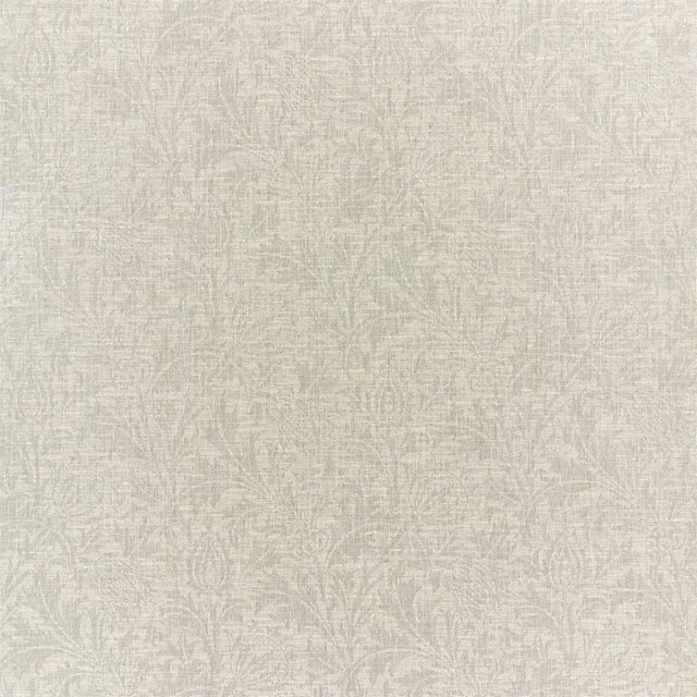 Morris & Co Thistle Weave Fabric in Mineral For Sale