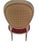 Vintage Louis XVI Armchair French Provincial Francesca Chair Attributed to Ethan Allen For Sale - Image 12 of 15
