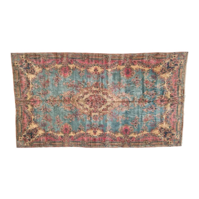 1950s Vintage Lavar Kerman Rugs For Sale