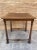Mid-Century Carved Square Walnut Side Table in the Louis Philippe Style For Sale - Image 12 of 12
