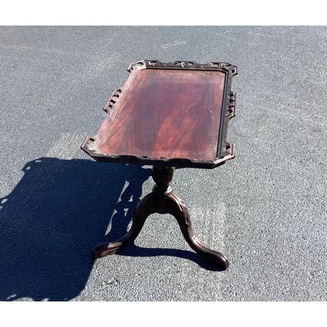 1940s 1940s Vintage Side Table or Serving Tray For Sale - Image 5 of 9