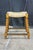 2 Vintage Spanish Revival Country French Barley Twist Stools Rush Saddle Seats For Sale - Image 15 of 17