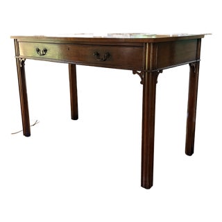Grand Scale Antique Georgian Library Table For Sale