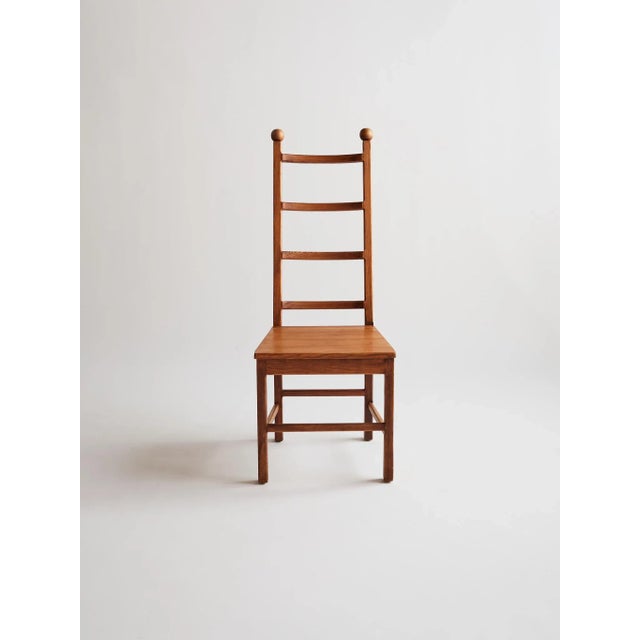 A unique interpretation of the classic ladder back design, these solid wood dining chairs feature clean lines and...
