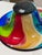 Late 20th Century Oversized Multicolor Murano-Style Art Glass Centerpiece Bowl – 17” For Sale - Image 10 of 12