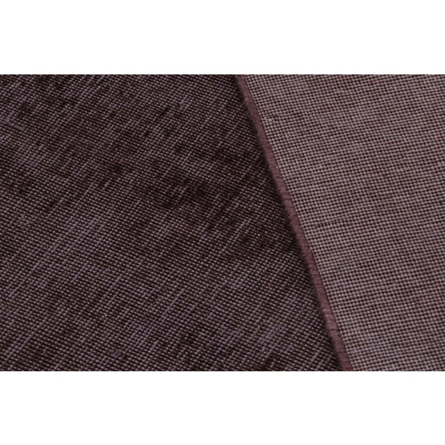 Textile Vintage Persian Rug in Purple and Black by Rug & Kilim For Sale - Image 7 of 7