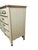 Vintage French Provincial Six-Drawer Dresser in Cream and Gold With Louis XV Details For Sale In Philadelphia - Image 6 of 17