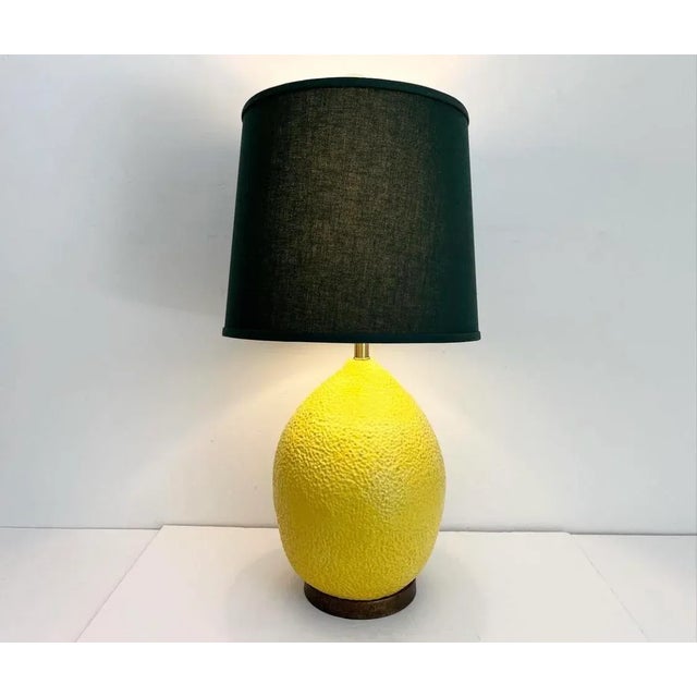 Oversize Lemon Lamp by Hanson & Shade, C1970 | Chairish