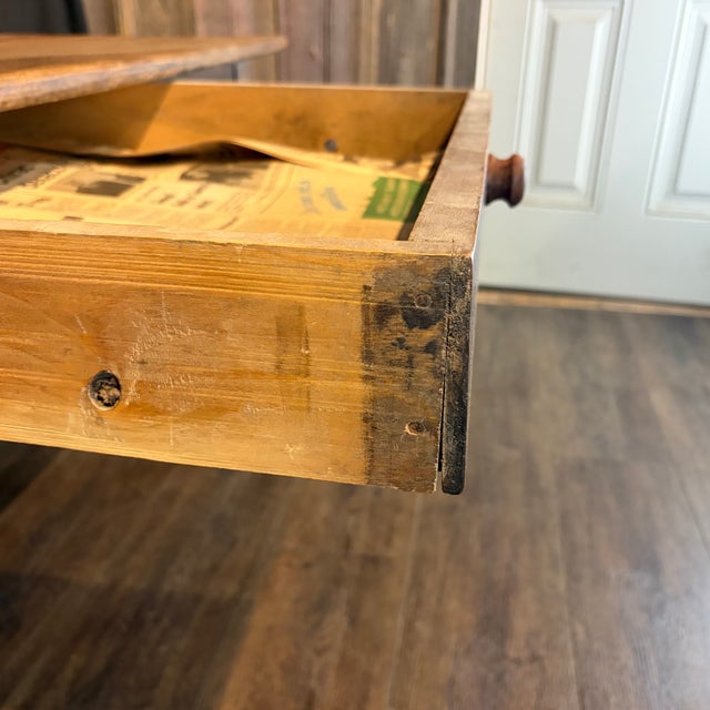 French Provincial 19th Century French Provincial Farmhouse Dining Table For Sale - Image 3 of 14