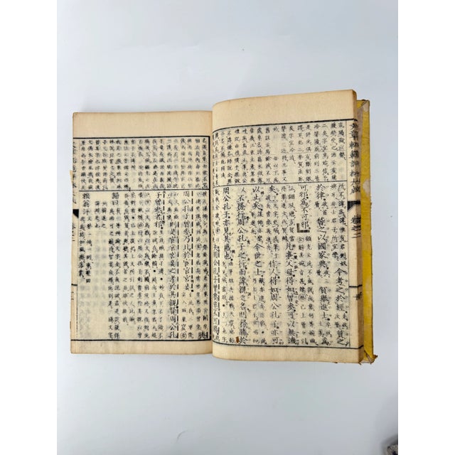 Paper Set of Six Antique Japanese Books Collected Works of Hayashi Taisei For Sale - Image 7 of 7