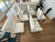 Set of 6 Custom Upholstered Jean Michel Frank Style Dining Chairs by Saks Santangelo For Sale - Image 13 of 14