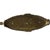 Brass Mid-Century Oppenheim Israel Cast Brass Hanukkah Menorah For Sale - Image 8 of 9