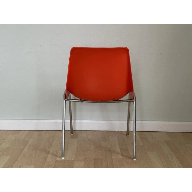 Metal Stacking Desk Chair from Interstuhl, 1981 For Sale - Image 7 of 11