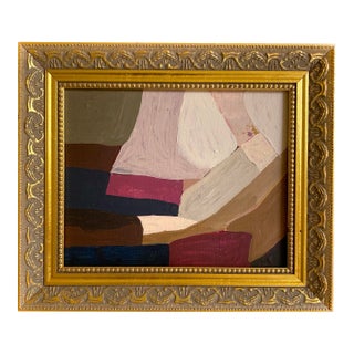 "Moving Forward" 2026 Painting by Jessalin Beutler With Vintage Frame For Sale