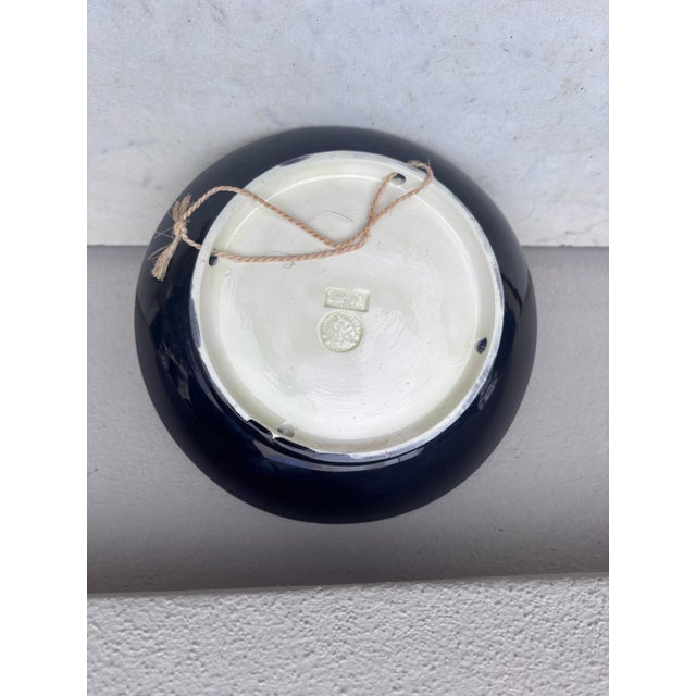 Portuguese Majolica Palissy Pears Platter Circa 1930 For Sale - Image 4 of 4