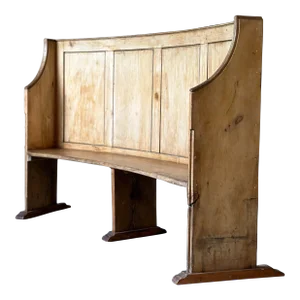 Traditional Pine Settle Bench