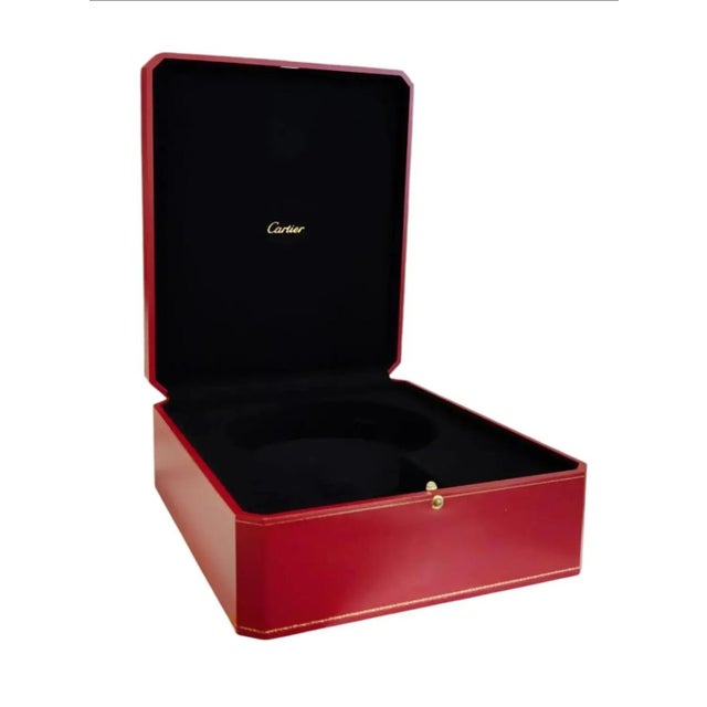 Late 20th Century Huge Authentic Cartier Red Presentation Box For Sale - Image 14 of 17