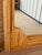 Wood Vintage Coastal Boho Refinished Pencil Reed Rattan Sculptural Arch Wall Mirror For Sale - Image 7 of 12