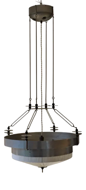 Modernist Pendant Light by Siem van den Hoonaard, 1931