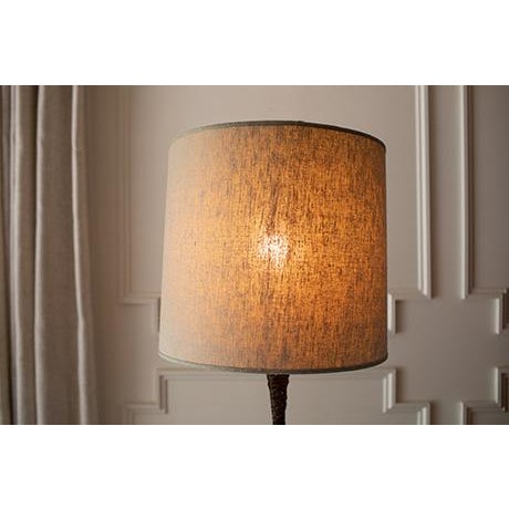 Postmodern Tarogo Woven Floor Lamp For Sale In Minneapolis - Image 6 of 18