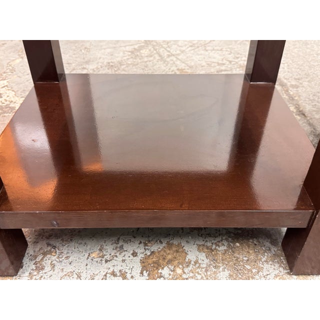 Bermanfalk Stone Top Nightstands, Pair For Sale - Image 11 of 12