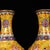 Yellow Monumental Chinese Imperial Style Cloisonné Vase With Gilt Openwork Dragon Panels - 13.5 LBS For Sale - Image 8 of 9
