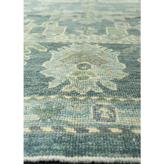 Turkish Oushak Rug 8'3" x 10'3" For Sale - Image 4 of 4