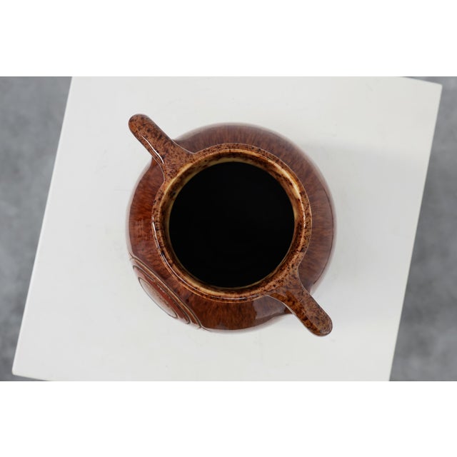 Blue Stoneware Vessel from the Sint‐Paulusabdij, Oosterhout, Netherlands, 1920 For Sale - Image 8 of 13
