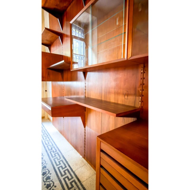 Metal Sistema Reale Modular Bookshelf by Poul Cadovius for Cado, 1960s For Sale - Image 7 of 9