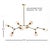 Bold, modern and oh, so ontrend. Our Daniella Globe Chandelier is a real star. A dynamic piece with adjustable arms to...