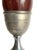 Vintage Pineapple Table Lamp in Chromed Brass and Amber Bakelite, 1970 For Sale - Image 6 of 11