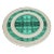 Vintage Malachite and Chrome Flat Tray, Barware, 1970's For Sale