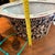 Blue 1970s Set of 2, Asian Inspired Peacock Design Umbrella Stand and Vase For Sale - Image 8 of 12