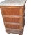 Brown 1990s Bernhardt Bach Traditional Serpentine Three-Drawer Bachelor’s Chest With Marble Top For Sale - Image 8 of 12