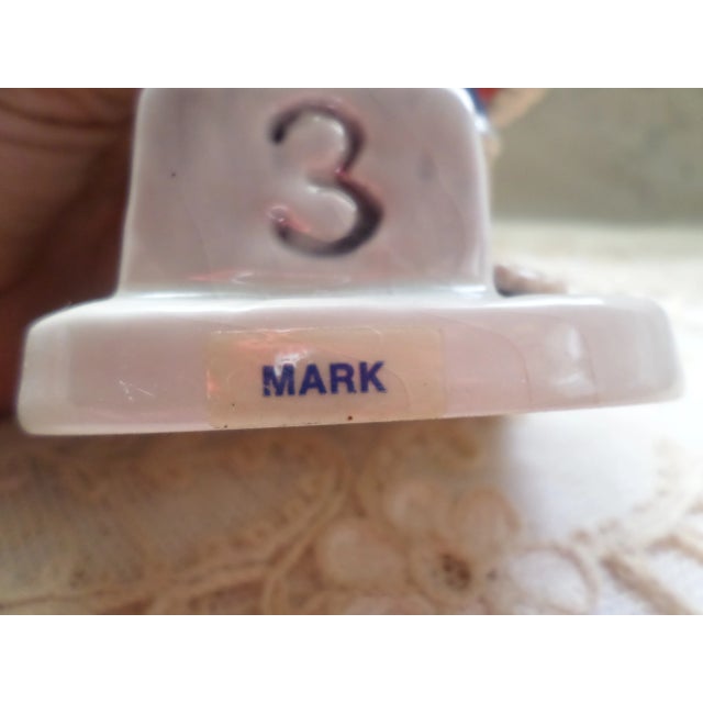 Vintage 1972 Goebel Co Boy " Mark" Figurine For Sale In Columbia, SC - Image 6 of 7