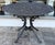 S. Lecon Circa 1990 Neoclassical Cast Metal Patio Dining Set, 42 Inches For Sale - Image 4 of 18