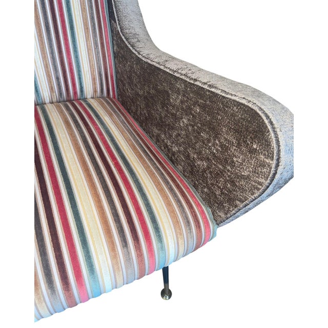 Pair of Marco Zanuso Lounge Chairs. Italy, 1950's. For Sale - Image 9 of 10